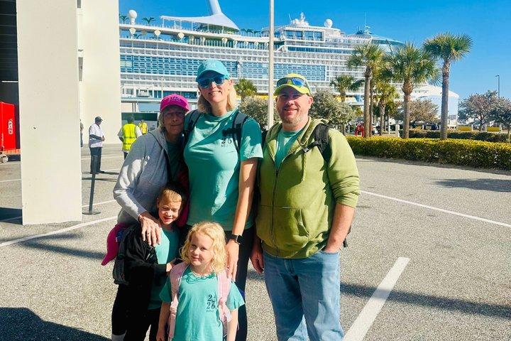 Afgangstransfer fra Port Canaveral til MCO Orlando Lufthavn