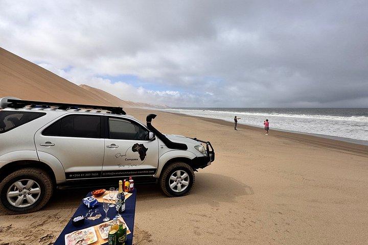 Sandwich Harbour 4x4 Sonnenuntergang Tour