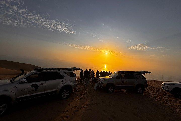 Sandwich Harbour 4x4 Sonnenuntergang Tour