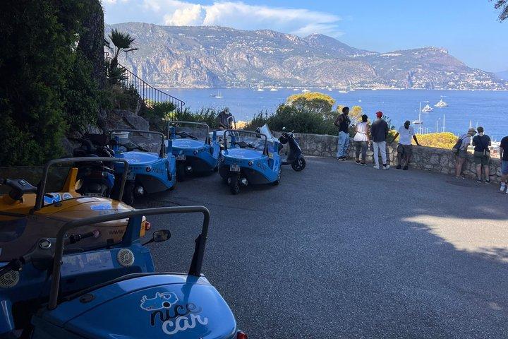 Nice: Panoramic guidet tur i en åben elektrisk bil