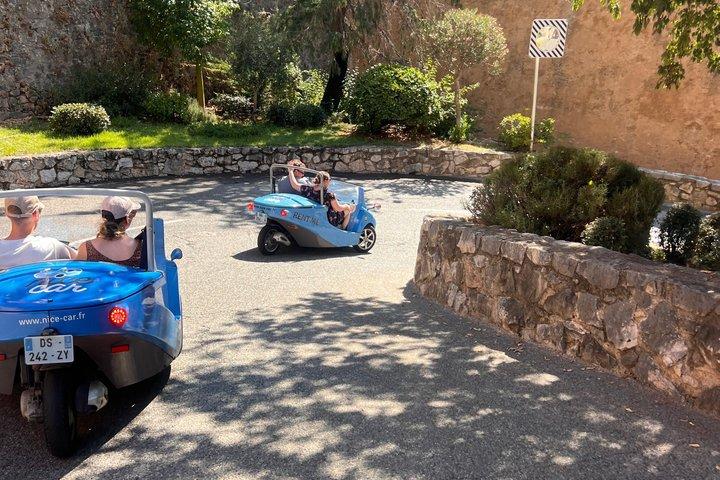 Nice: Panoramic guidet tur i en åben elektrisk bil