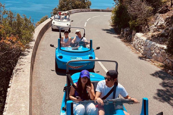 Nice: Panoramic guidet tur i en åben elektrisk bil