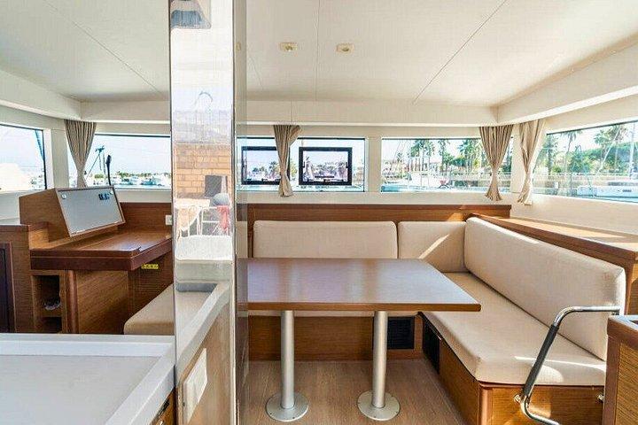 3 Stunden Luxus 40ft Lagune Katamaran Charter in Tulum