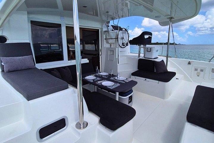 3 Stunden Luxus 40ft Lagune Katamaran Charter in Tulum