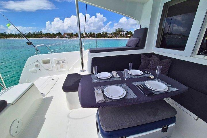 3 Stunden Luxus 40ft Lagune Katamaran Charter in Tulum