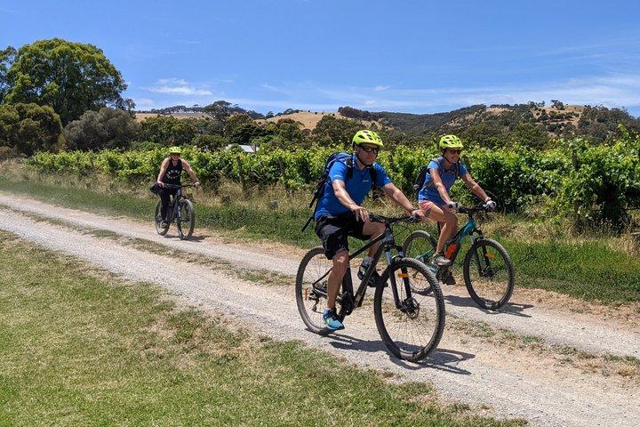 McLaren Vale Wine Tour by E-Bike (Private & Small Group)