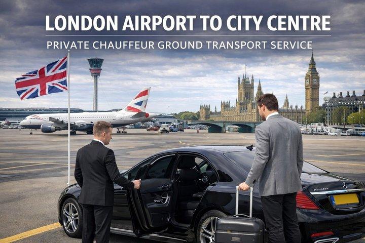 Aéroport de Londres City vers OU depuis le centre-ville de Londres (aller simple)