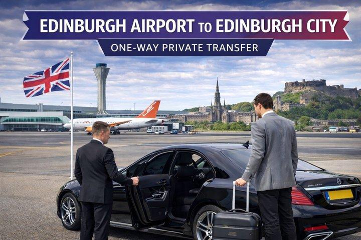 Aeroporto de Edimburgo para Edimburgo City de um jeito