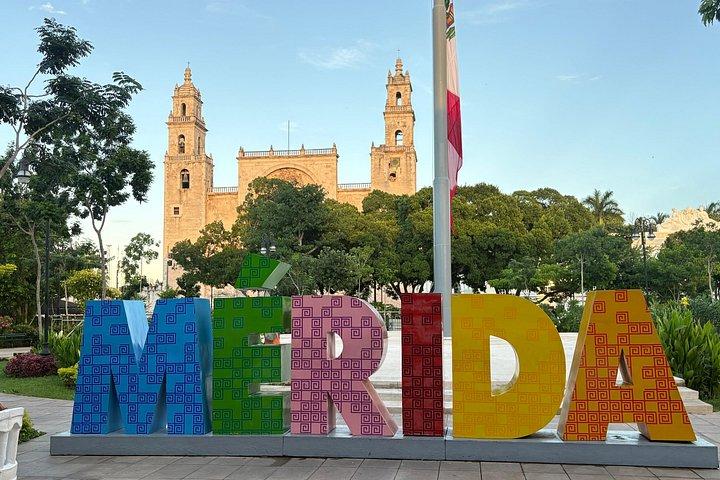 Visite à pied du centre historique de Mérida