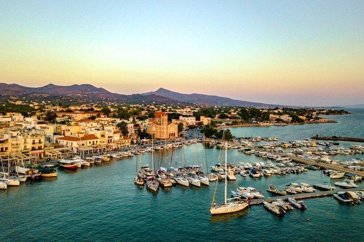Aegina Island Day Liten grupptur med färjebiljetter ingår