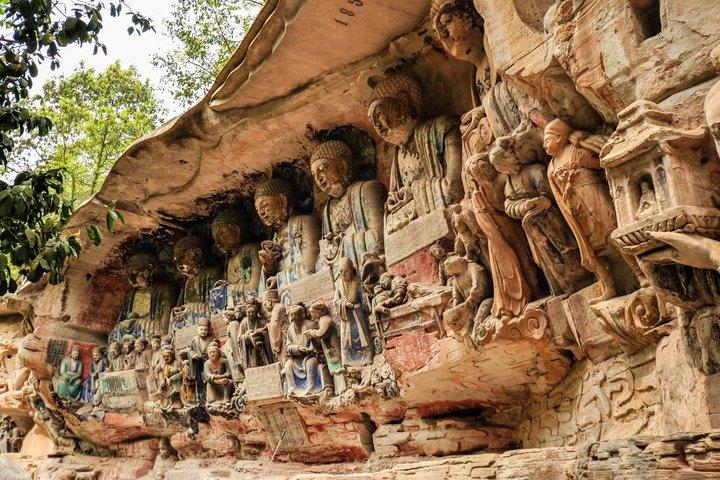 Chongqing Dazu Tallados de roca Ciqikou Casco antiguo Únase a la excursión de un día