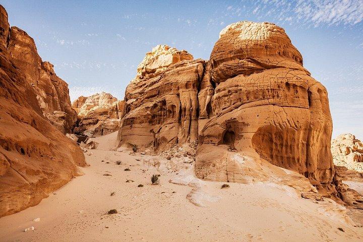 Sharm El-Sheikh : ブルーホール、キャニオン＆ダハブへのジープアドベンチャー