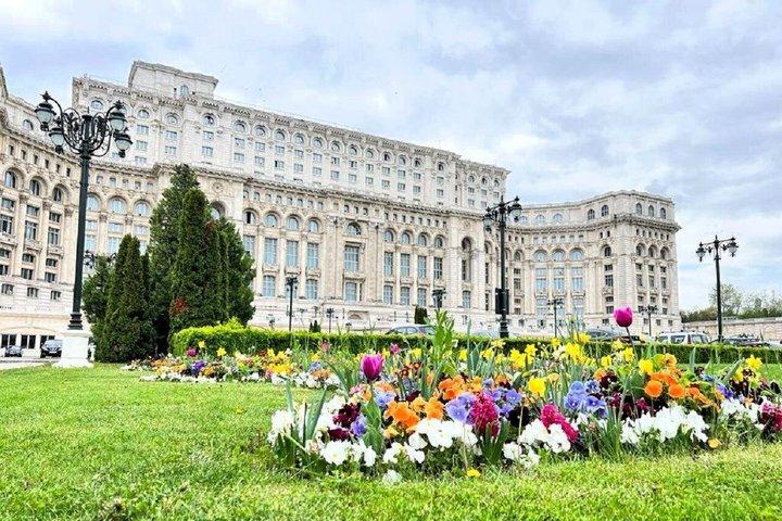 Bukarest Palace Parliament Tour med busstransport