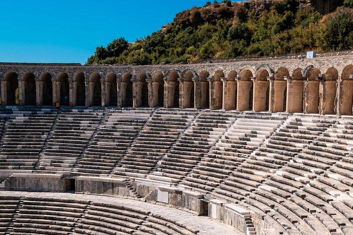 Perge, Aspendos, Cidades Antigas do Side e Excursão por Cataratas