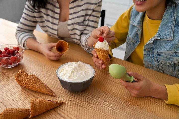 クィーンズで楽しむキッズアイスクリームデコレーション教室