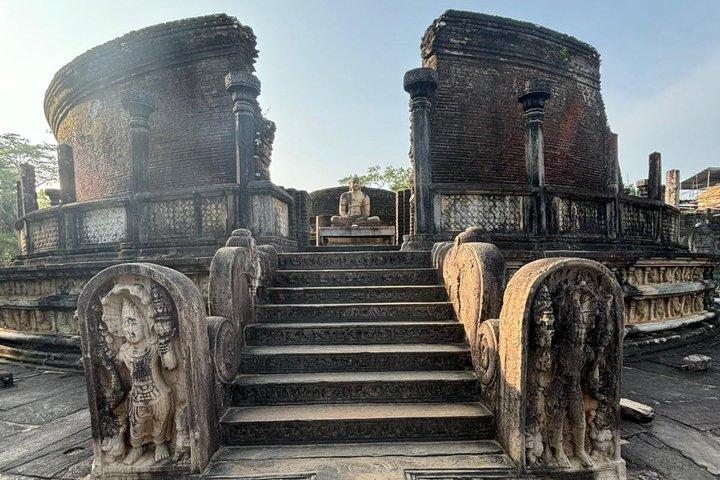 Excursion d'une journée privée dans l'ancienne ville de Polonnaruwa au départ de Sigiriya