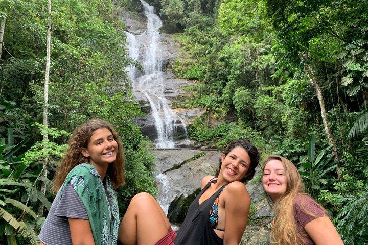 Tijuca Forest Hike - Vandfald og huler, natur og dyreliv!