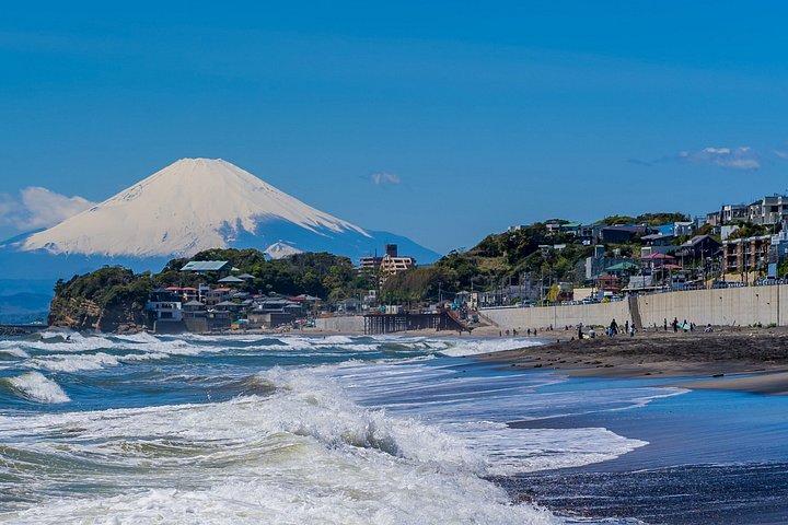 東急鎌倉江の島・横浜日帰り旅行（江ノ電利用）