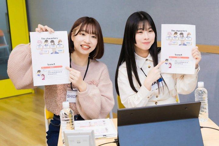 Anime Voice Acting Workshop i Ikebukuro, Record i en Real Studio