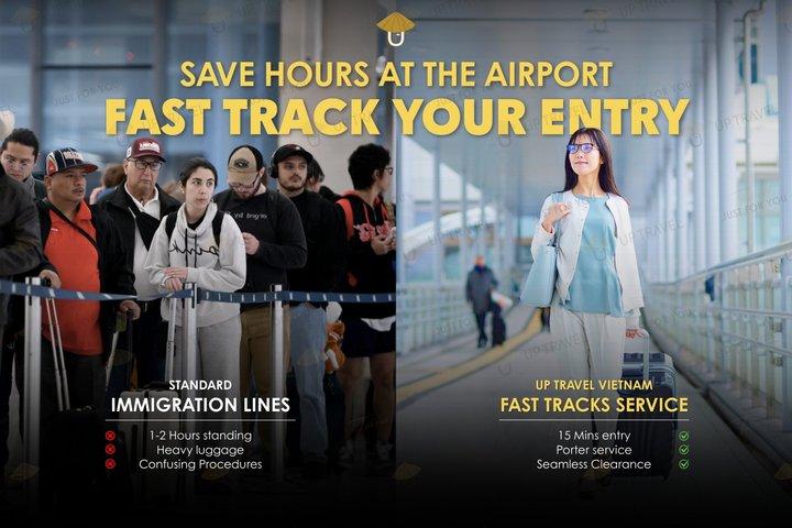 ベトナムのファストトラック空港サービス： ラインを簡単にバイパス