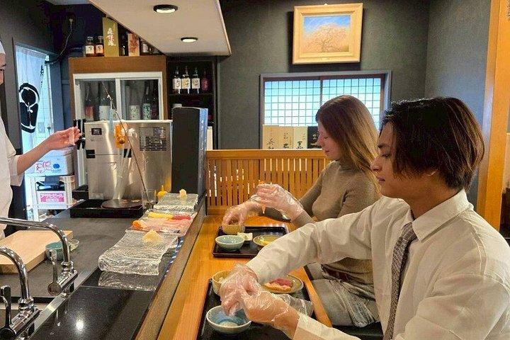 京都寿司作りと日本語茶道体験