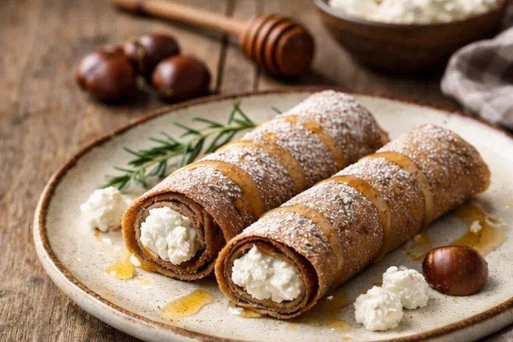 イタリア語料理教室フレッシュパスタとデザートベジタリアン