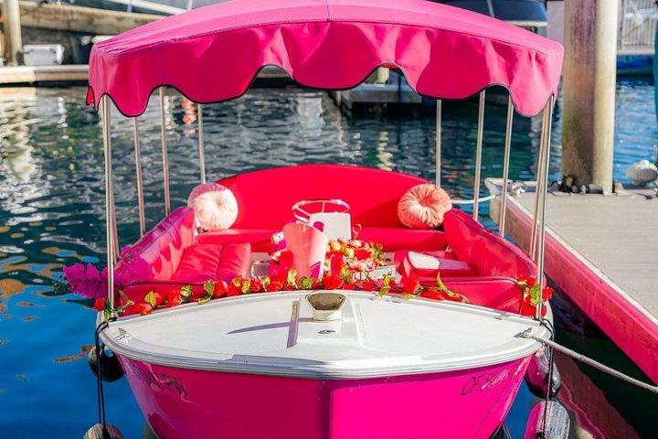 Pink Elektroboot mieten in Newport Beach