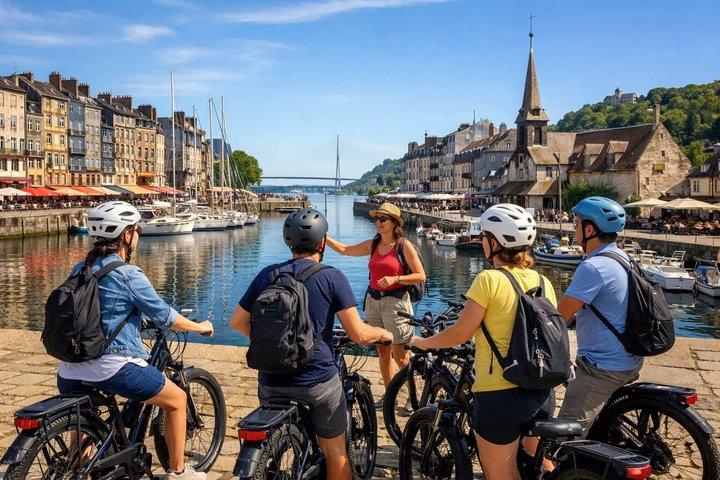 Honfleur 2-timers E-cykeltur med lokalguide