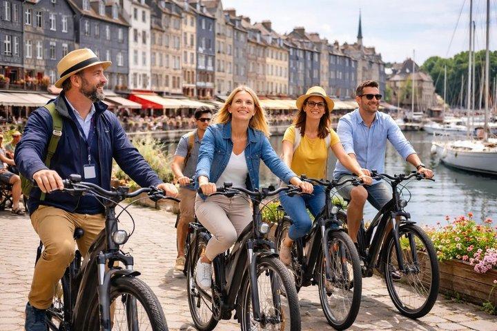 Honfleur 2-timers E-cykeltur med lokalguide