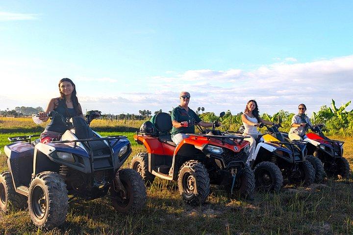 Countryside Quad Bike with Sunset Drink