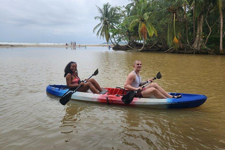 Guided Kayak Wildlife South Caribbean Cocles, Punta Uva, Puerto Viejo.