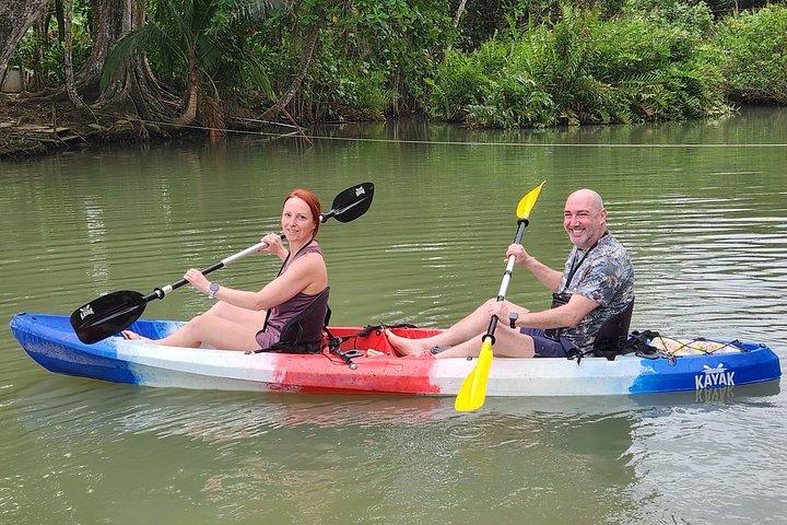 Guided Kayak Wildlife South Caribbean Cocles, Punta Uva, Puerto Viejo.
