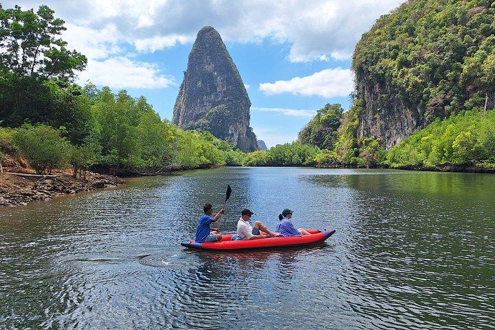James Bond Island from Khaolak and Monkey Cave Temple