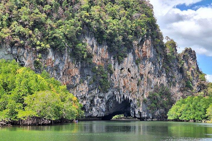 James Bond Island from Khaolak and Monkey Cave Temple