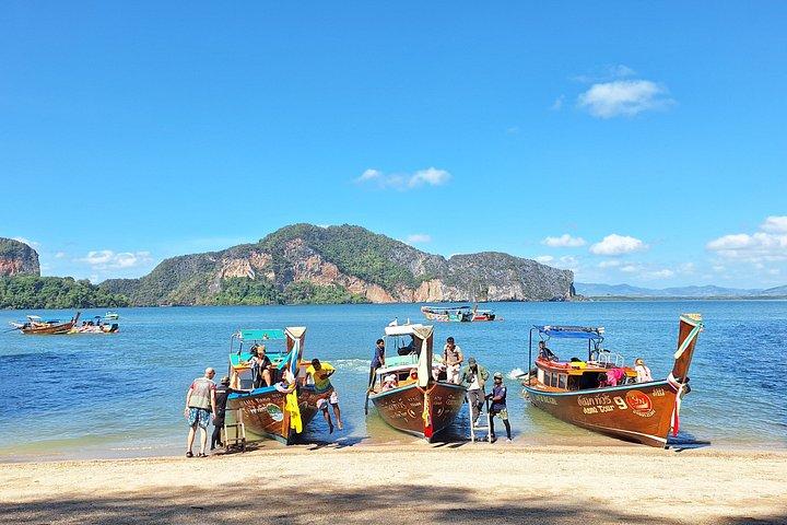 James Bond Island from Khaolak and Monkey Cave Temple