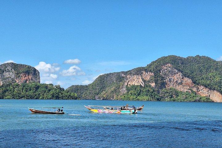 James Bond Island from Khaolak and Monkey Cave Temple