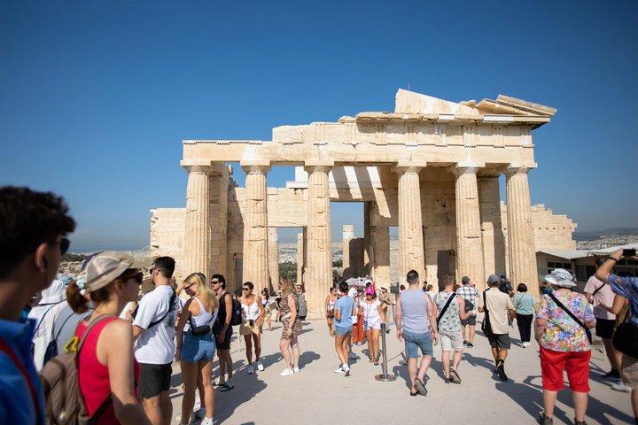 Akropolis und Parthenon – Erster Eintritt Geführte Wanderung