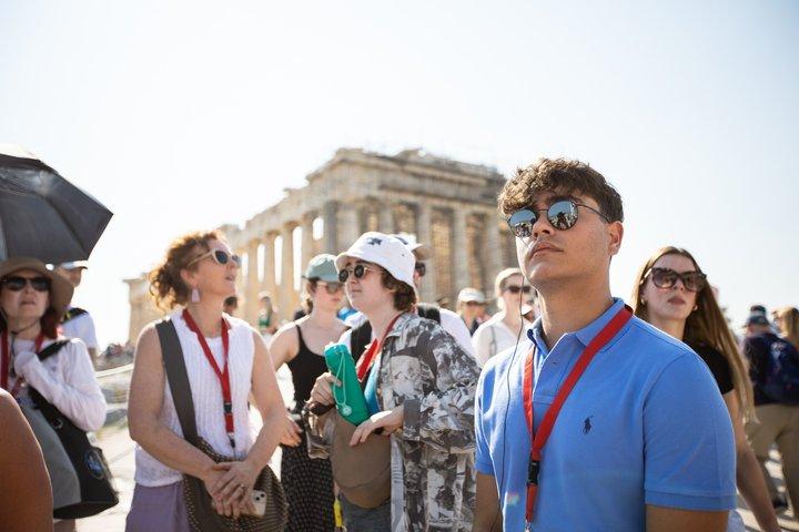 Akropolis und Parthenon – Erster Eintritt Geführte Wanderung