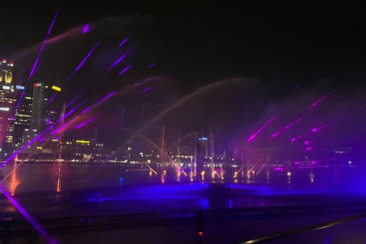 Crucero por el río Singapur, Rapsodia nocturna en el jardín , Spectra & Satay