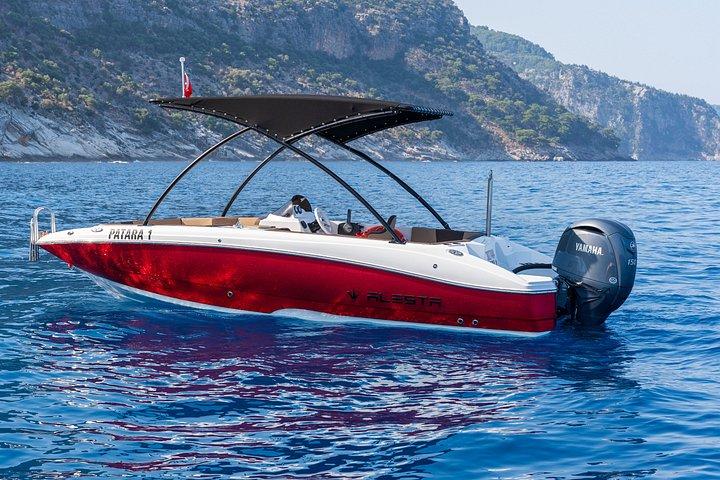 6名様まで2時間のプライベートスピードボート旅行