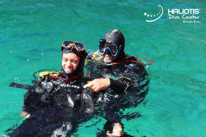 Double Dive Baptism on Berlenga Island
