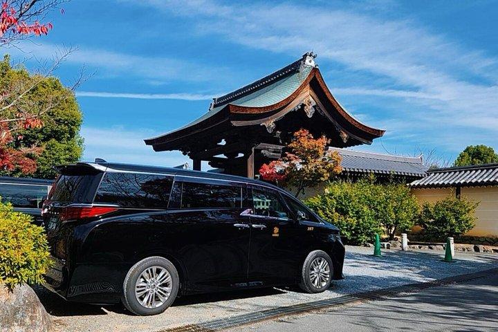 Tours privados en furgonetas de lujo en Kyoto, Osaka, Nara.
