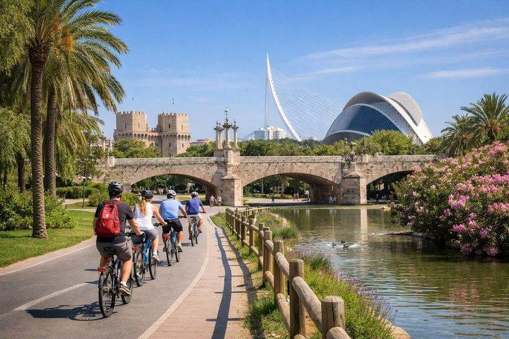 Valencia: Guidad cykeltur i stadens höjdpunkter.