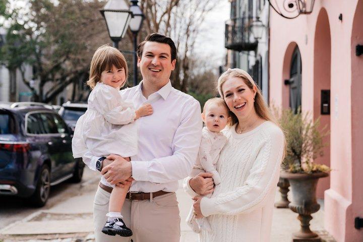 Séance privée de vacances avec photographe à Charleston