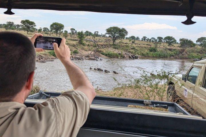 4 - Día de vuelo de lujo desde Zanzíbar para la migración Wildebeest