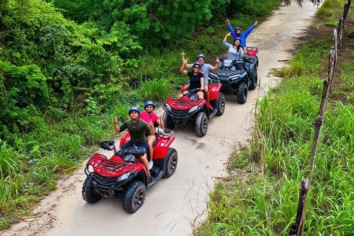 Wilder ATV-Ausflug im Maya-Dschungel von Cozumel und Cenote