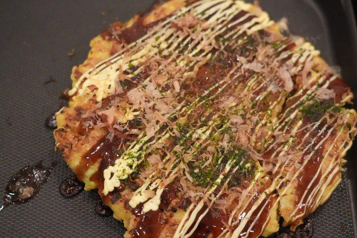 京都家庭料理教室：お好み焼き＆日本語