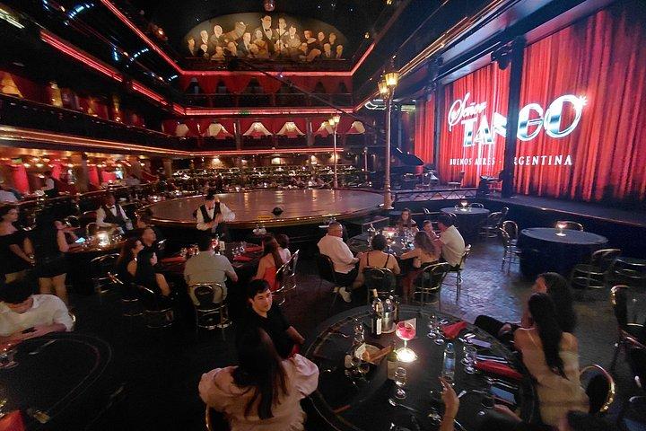 Tango Show at Señor Tango Dinner Option Available