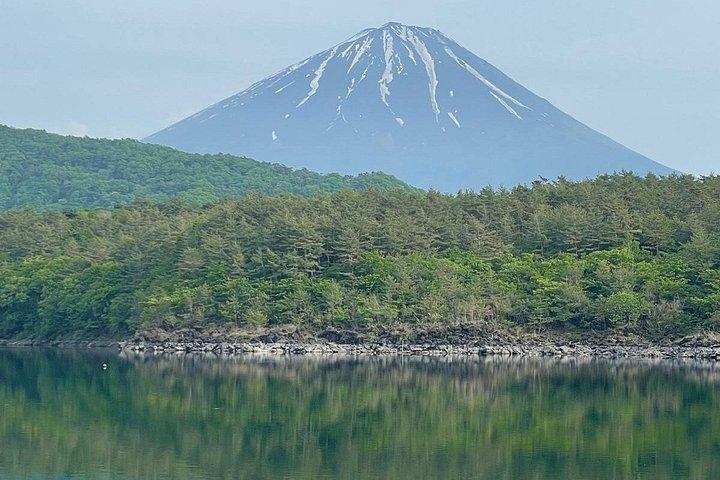 カスタマイズ可能な富士山プライベート日帰り旅行、英語を話すドライバー