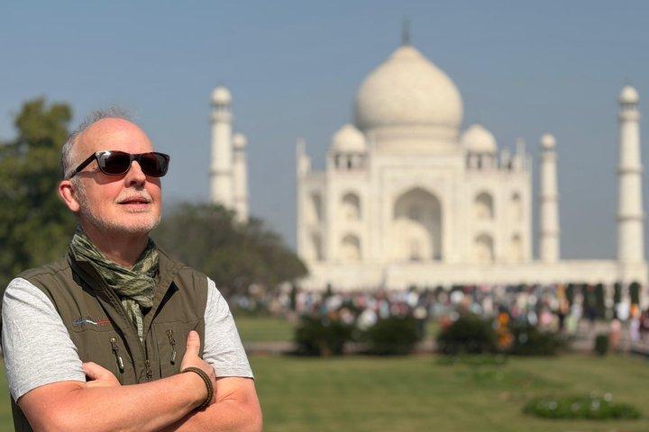 Agra : Tour privado sin colas por Taj Mahal con entrada al mausoleo